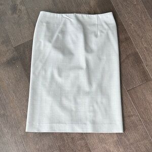 Theory Beige Golda Urban 2 Pencil Skirt Size 00